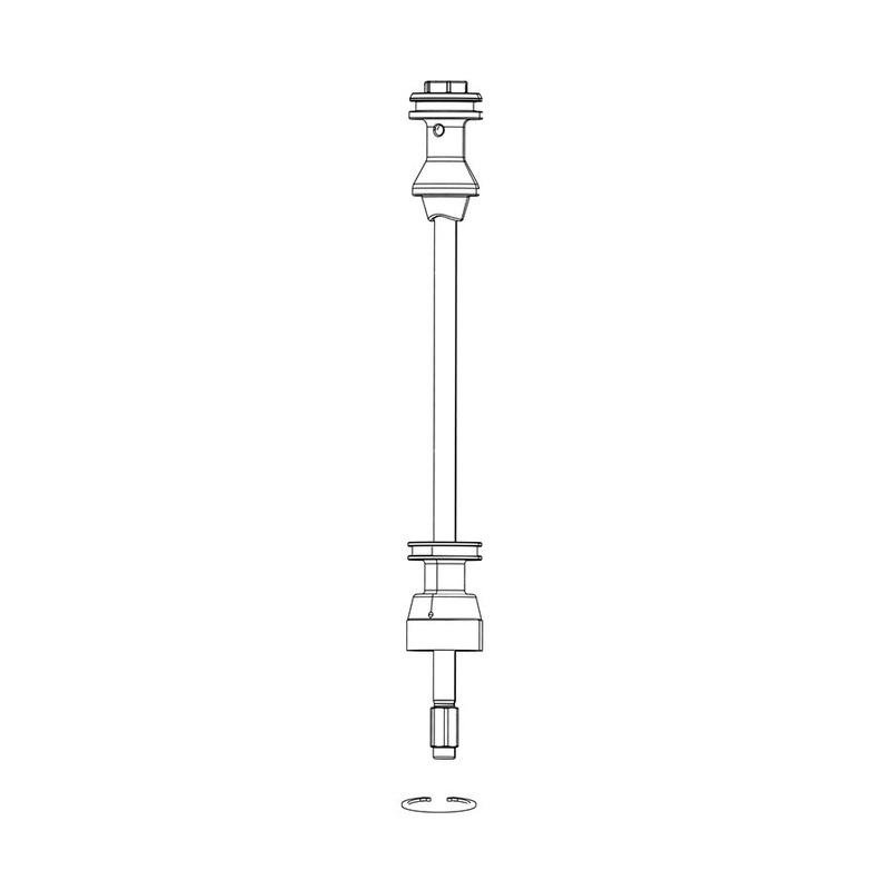 RockShox Domain Air Shaft Assembly B1 - 160mm