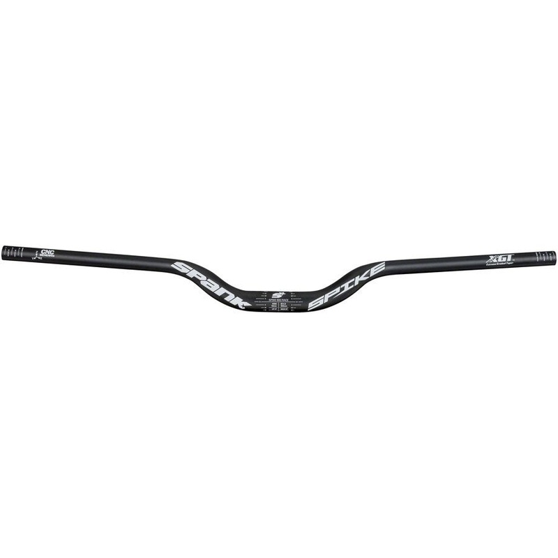 Spank Spike 800 Race Handlebar - 31.8mm Clamp 800mm 50mm Rise Black/Gray