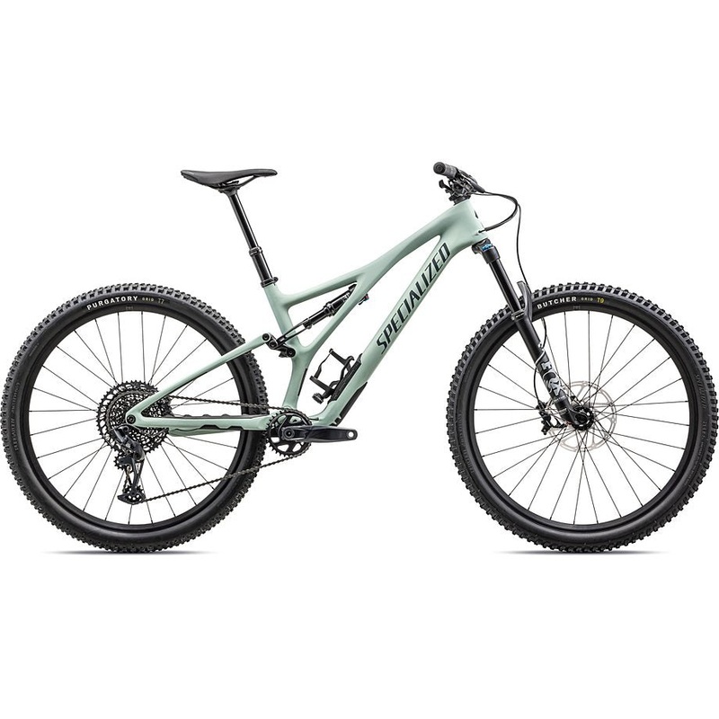 2023 Specialized Stumpjumper comp bike satin white sage / deep lake s6
