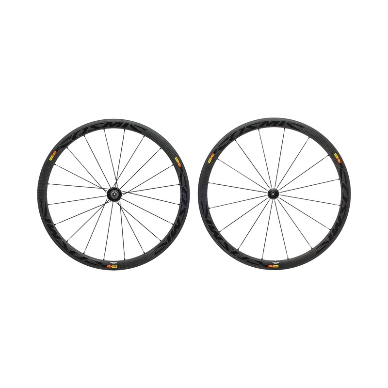 Mavic Cosmic Carbone 40 Carbon/Alloy Clincher 700c Wheelset