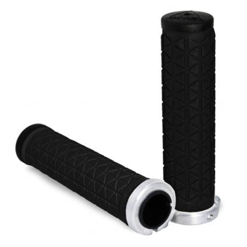 A'ME Tri Bike Grips - Black - Soft