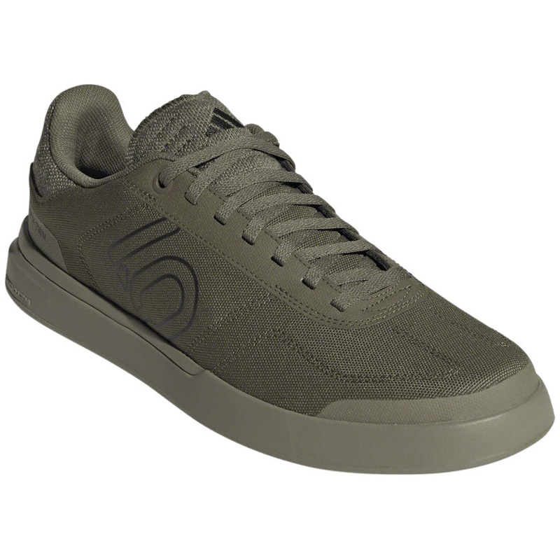 Five Ten Sleuth Deluxe Canvas Flat Shoes - Mens Focus Olive/Core BLK/Orbit Green 10
