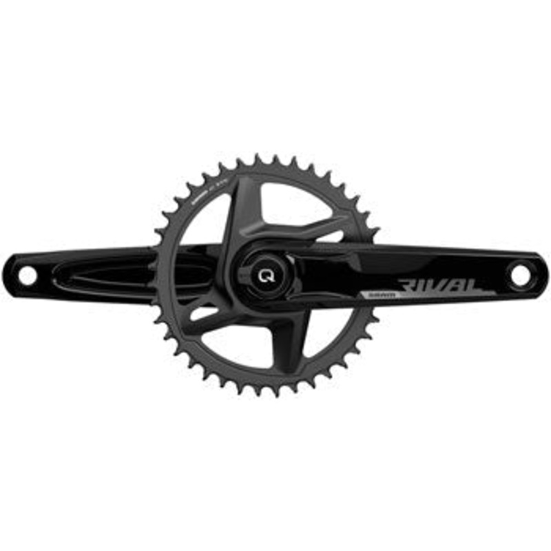 Rival 1 AXS Wide Power Meter Bicycle Crankset - 165mm, 12-Speed, 46t, 8-Bolt Direct Mount, DUB Spindle Interface, D1