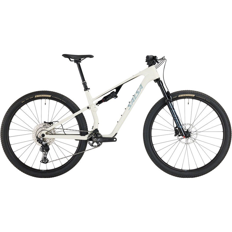 Salsa Spearfish C Deore 12 Bike - 29", Carbon, Bone White, Medium