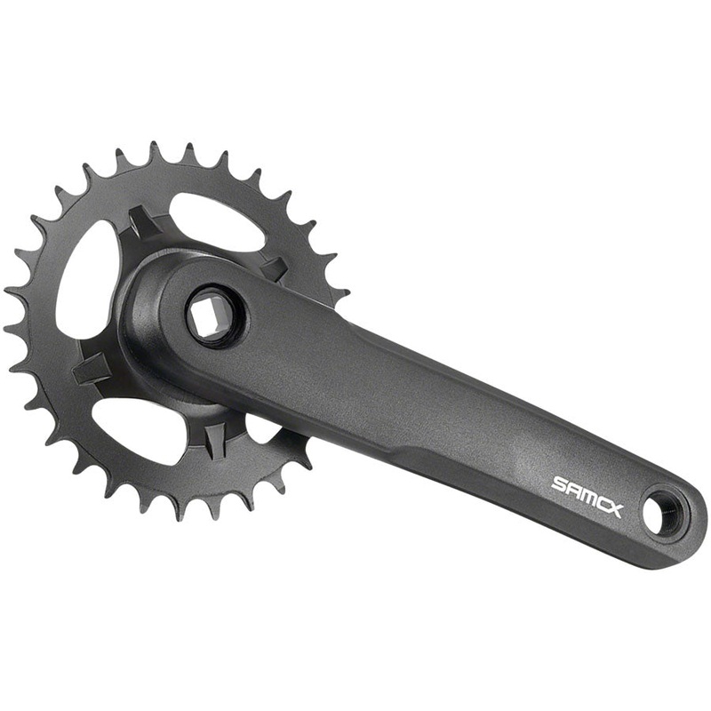 Samox M3s Crankset - 170mm 10-12 Speed 32t 3-Bolt Direct Mount JIS Square Taper BLK
