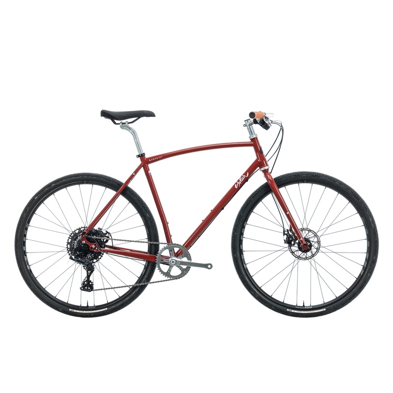 Sklar X Radavist Super Something Klunker Gravel Bike Burgundy Something - 2023, 56cm