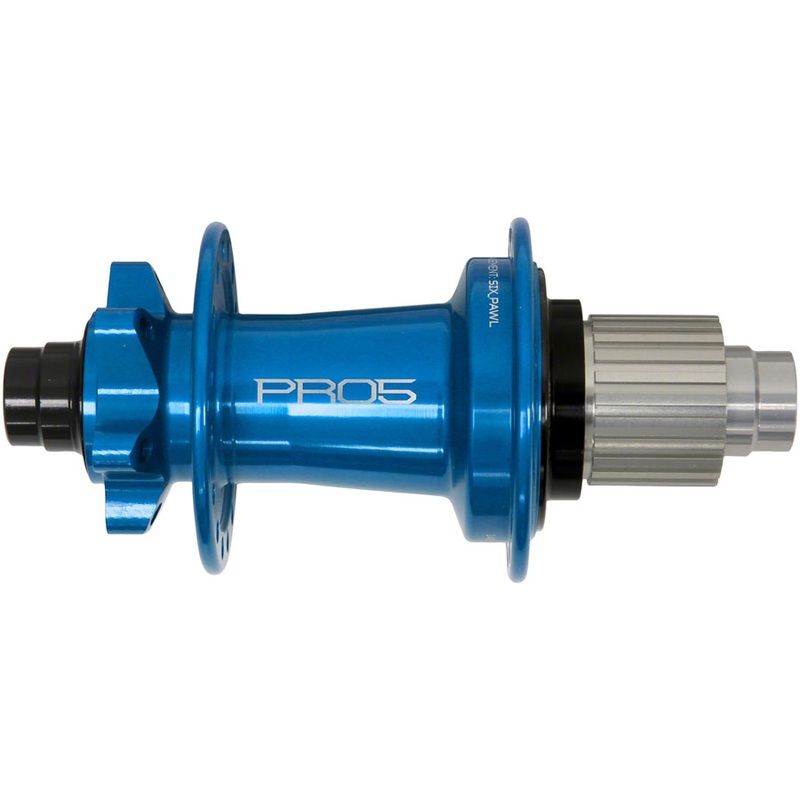 Hope Pro 5 Rear Hub - 12 x 148mm - 6-Bolt - Micro Spline - Blue