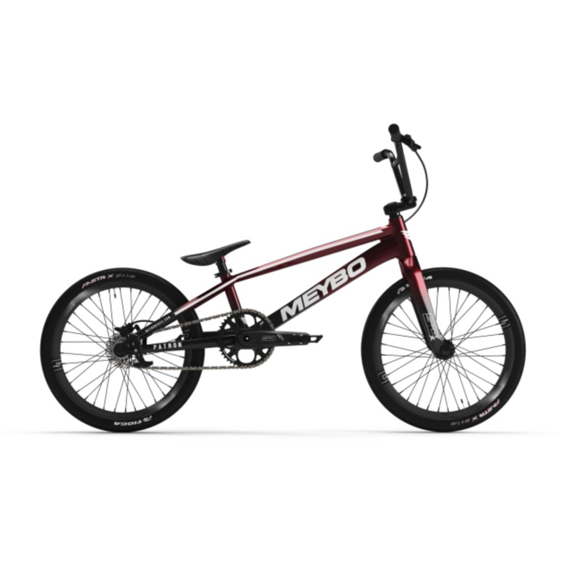 Meybo Patron Pro 21.5 BMX Race Bike-Red/Black/White