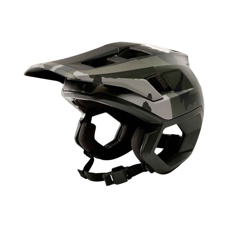Fox Racing Dropframe MTB Helmet - Black Camo - 2019