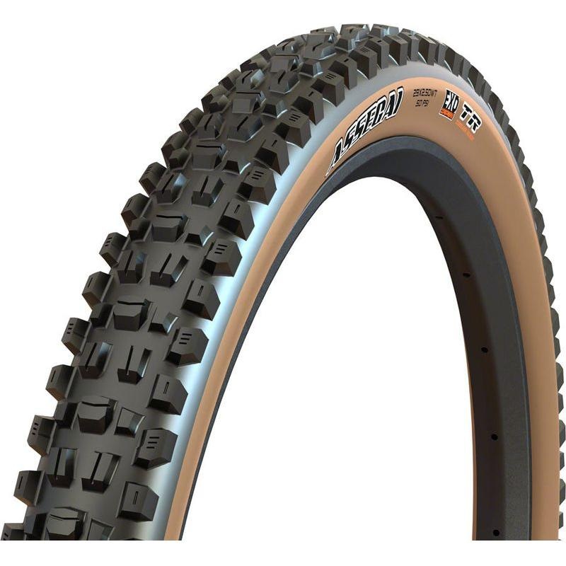 Maxxis Assegai Tire - 29 x 2.6 Tubeless Folding Black/Tan EXO
