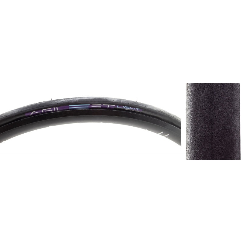 Panaracer Agilest Light Road Tire 700x26C Folding Clincher ZSG AGILE Advanced Extra Alpha Cord Black