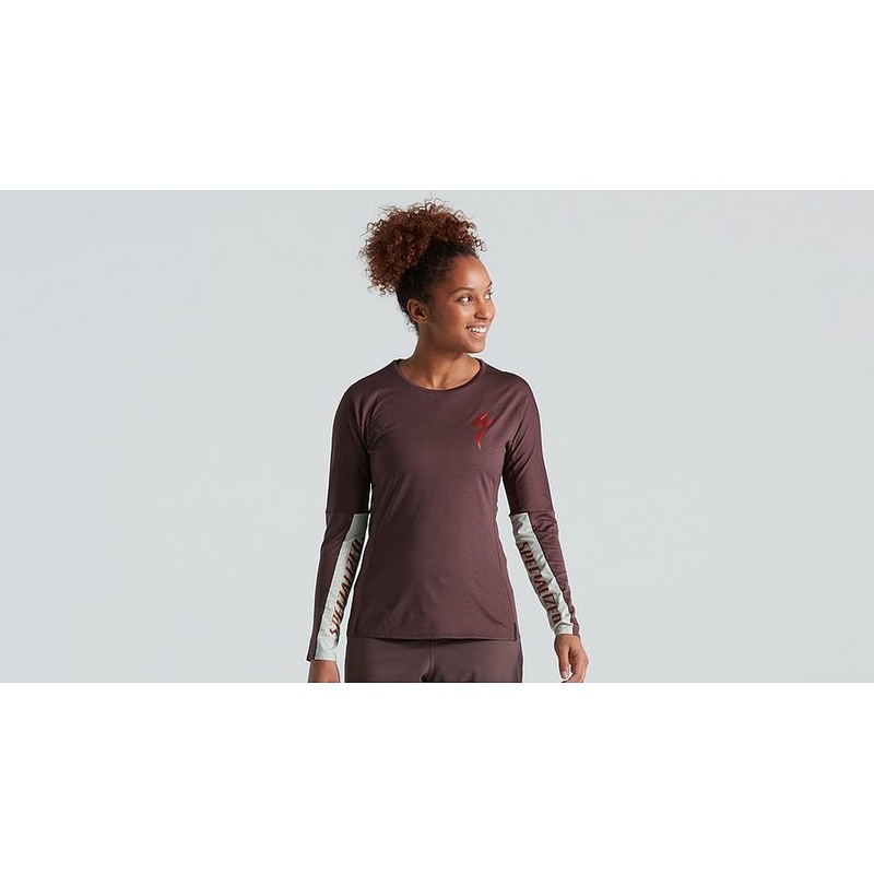 Specialized trail air jersey ls wmn cast umber xl