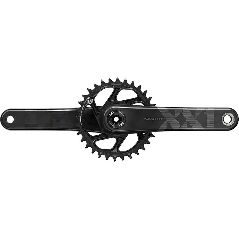 SRAM XX1 Eagle Carbon Fat Bike Crankset 170mm 12-Speed 30t DUB Spindle