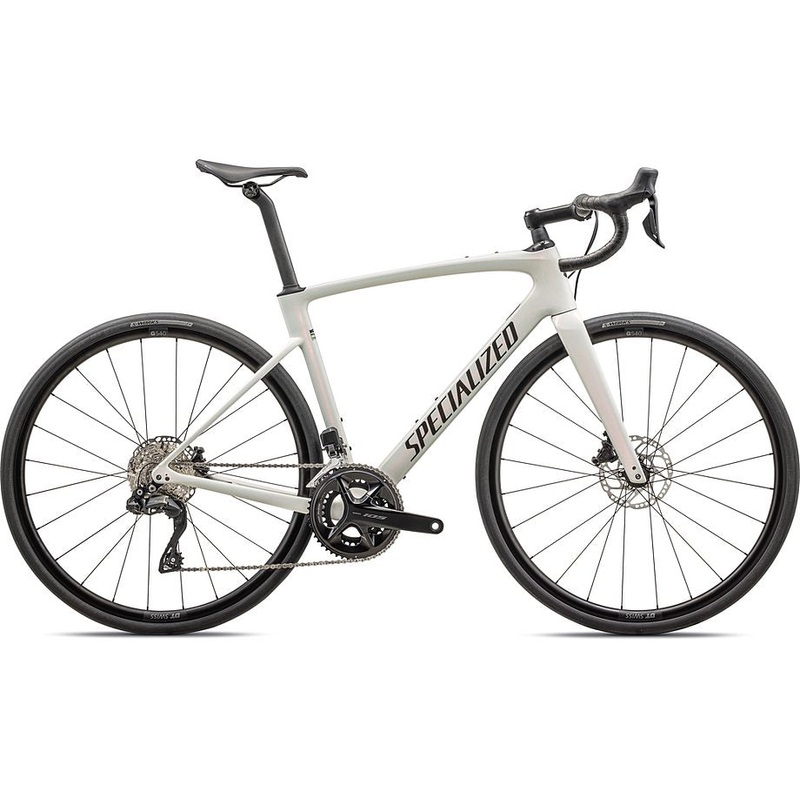 2025 Specialized roubaix comp bike gloss red ghost pearl over dune white/metallic obsidian 44