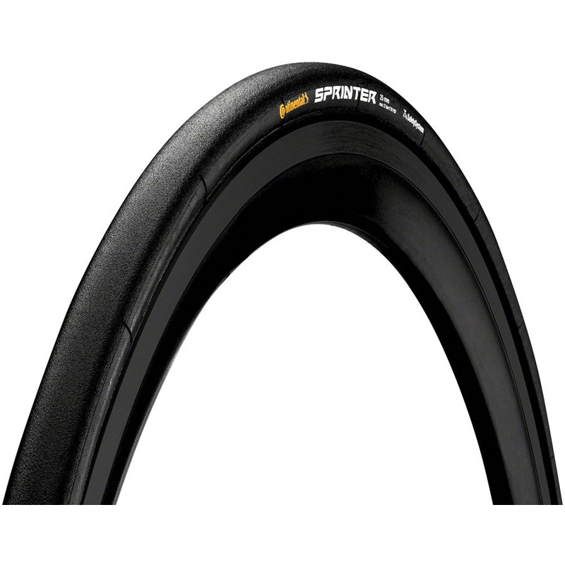 Continental Sprinter Tire - 26 x 22 Tubular Folding BLK BLKChili SafetySystem Breaker