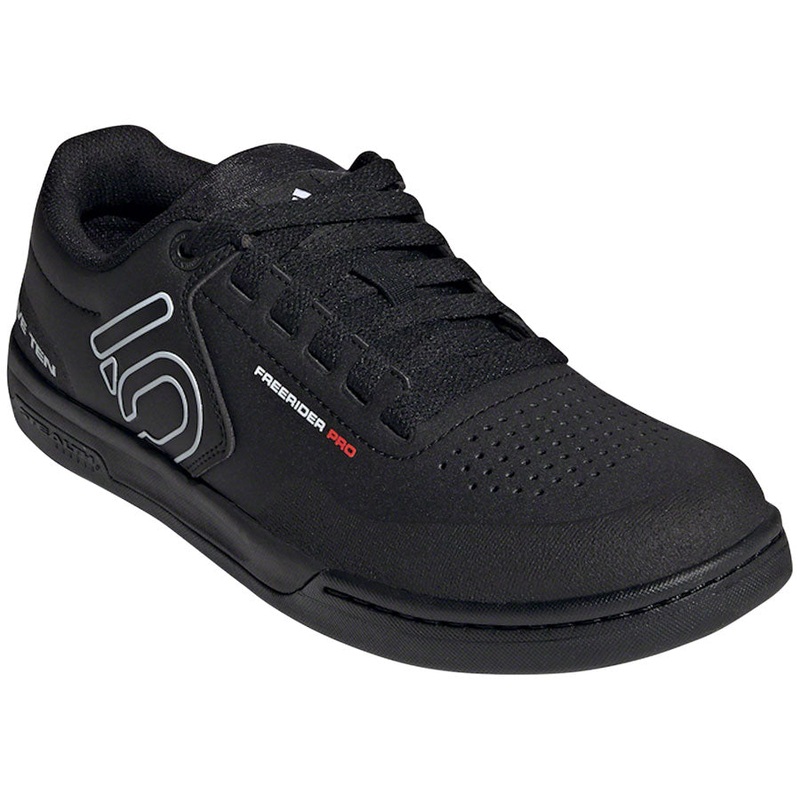 Five Ten Freerider Pro Flat Shoes - Mens Core BLK / Cloud White / Cloud White 8.5