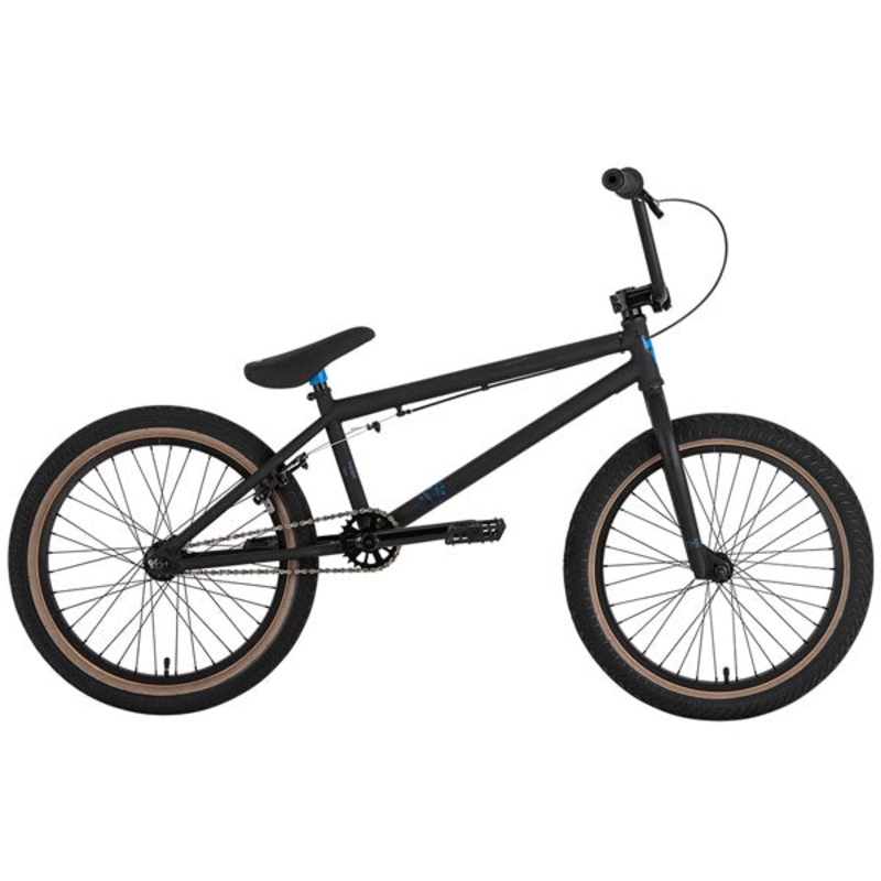 Premium Solo BMX Bike-20"TT-Matte Black