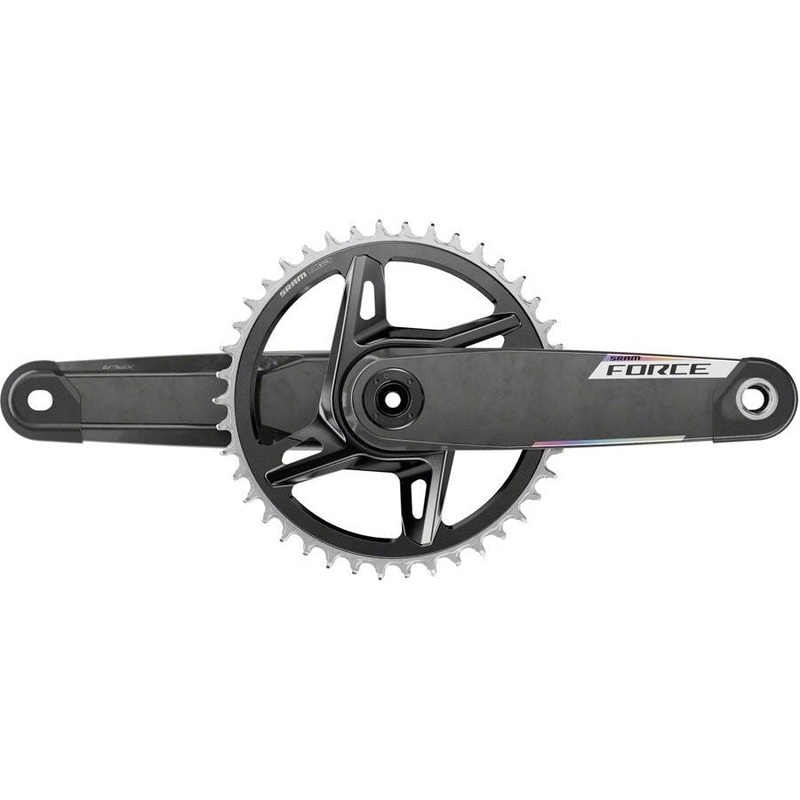 SRAM Force 1x XPLR Wide Crankset - 172.5mm, 12/13-Speed, 42t, 8-Bolt Direct Mount, DUB Spindle, Carbon, E1