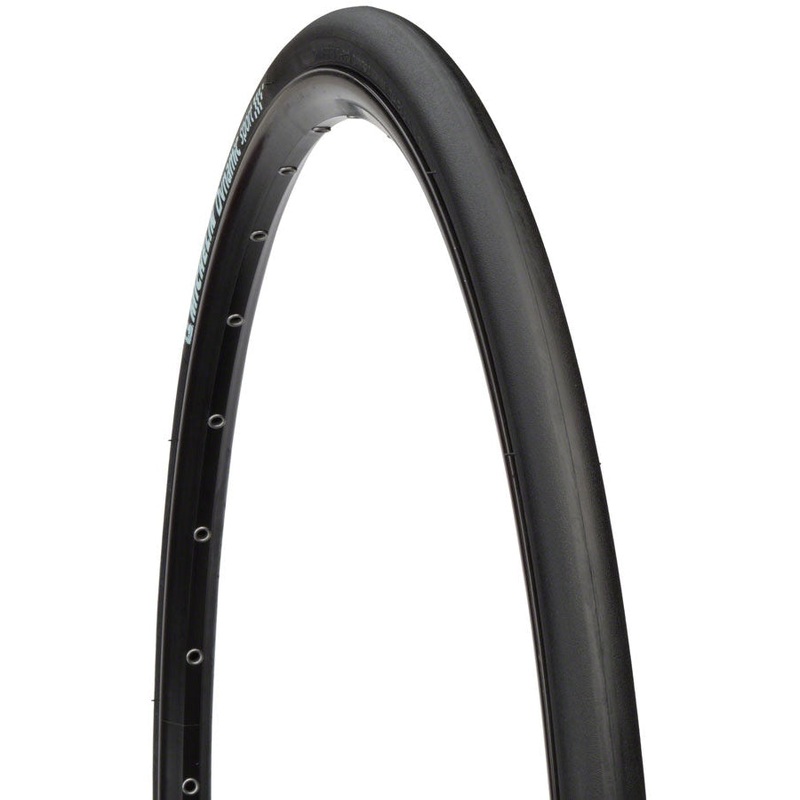 Dynamic Sport Road Bike Tire - 700 x 25, Clincher, Wire, Black