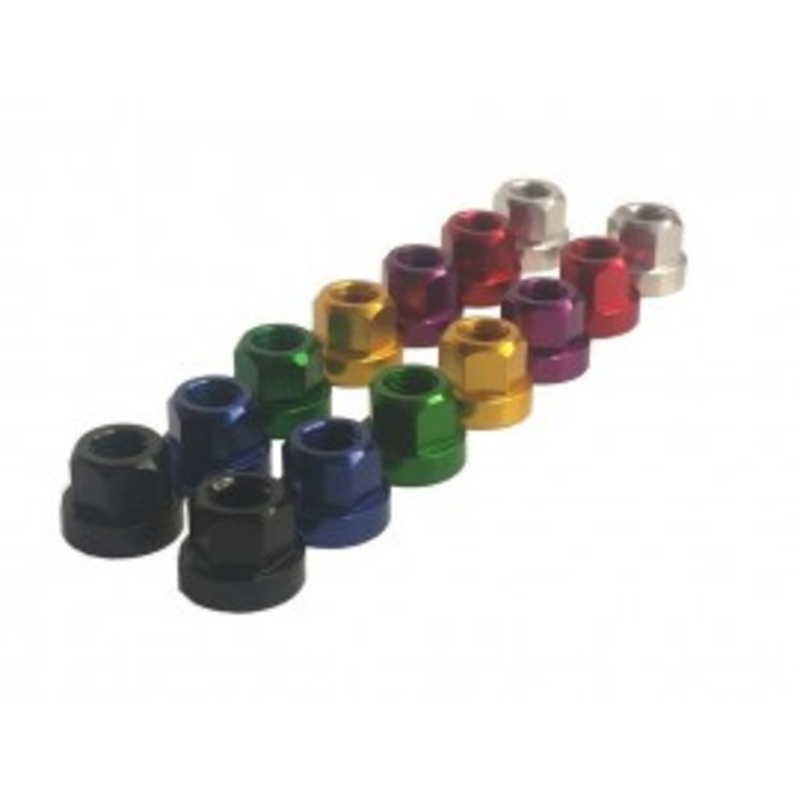 TNT Alloy Axle nuts 26tpi