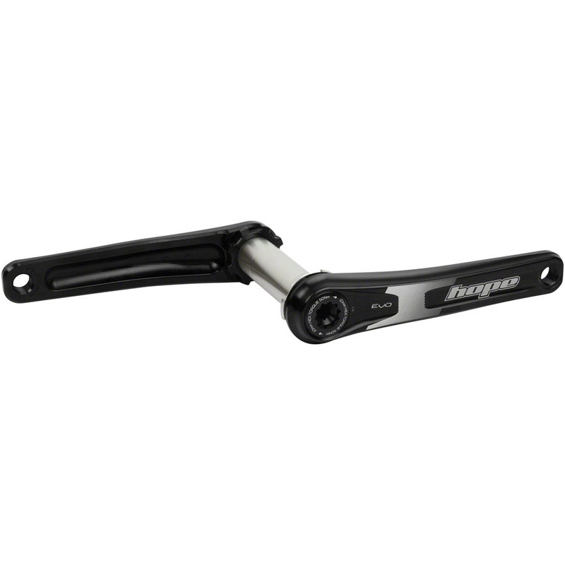 Hope Evo Crankset - 175mm Direct Mount 30mm Spindle For 157mm Super Boost Rear Spacing BLK