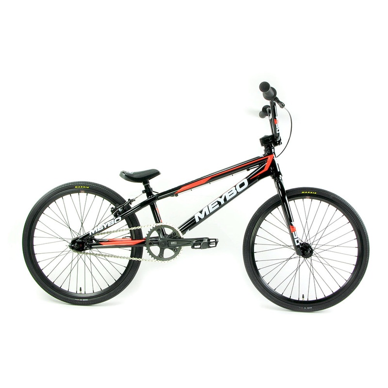 Meybo Clipper Expert XL BMX Bike-Black/White/Red