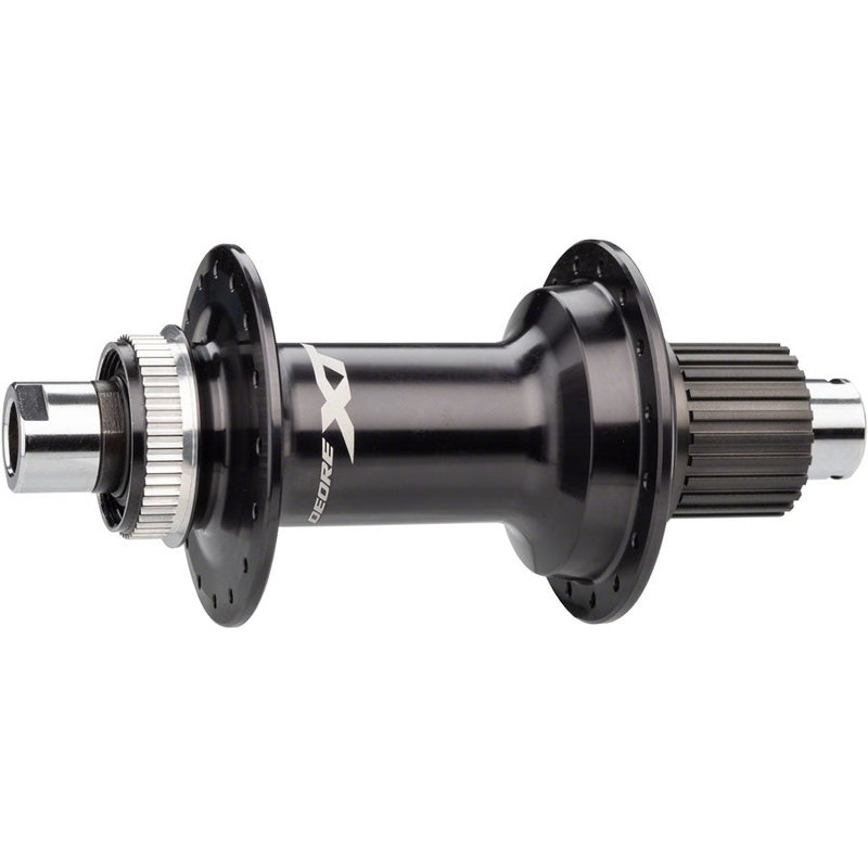 XT FH-M8130-B Rear Hub - 12 x 157mm Center-Lock Micro Spline BLK 32H