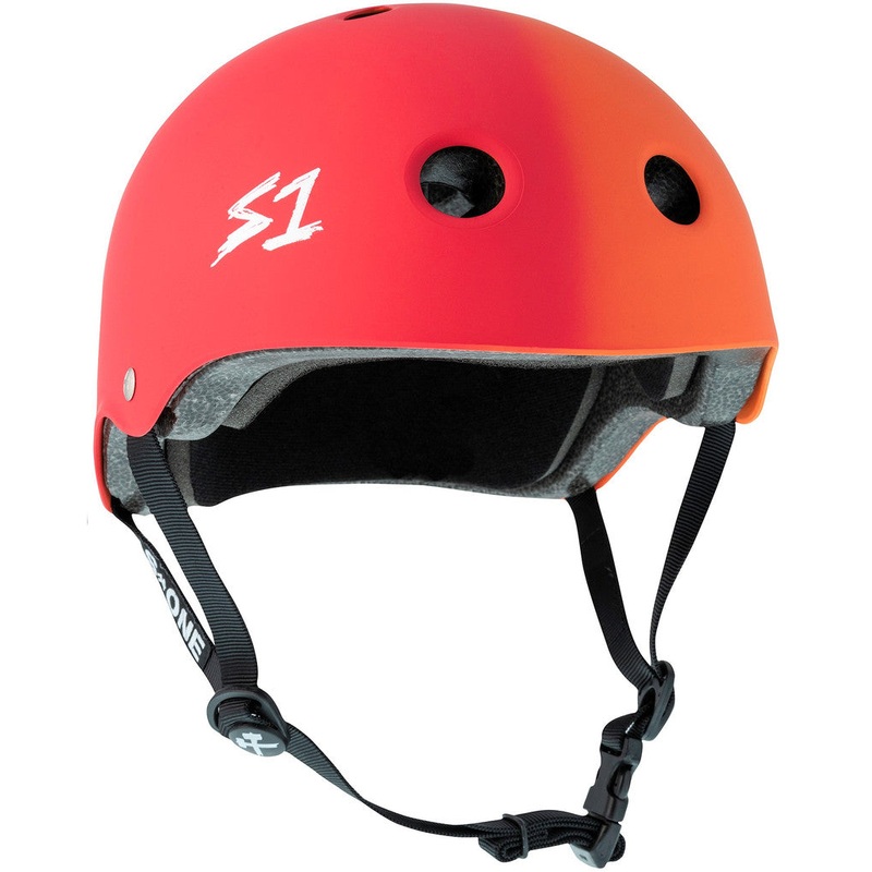 S1 Lifer Helmet - Red Orange Fade Matte