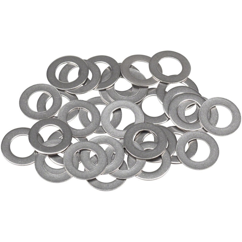 WHISKY Stainless Spoke Nipple Washers .8mm Bag of 34