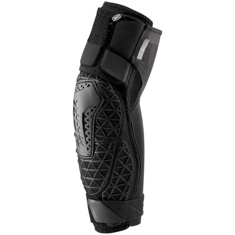 100% Surpass Elbow Guards - Black, Large