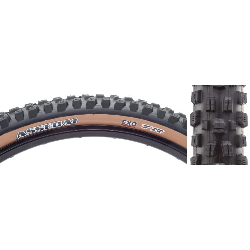 Assegai Tire - 29 x 2.6 Tubeless Folding Black/Tan EXO
