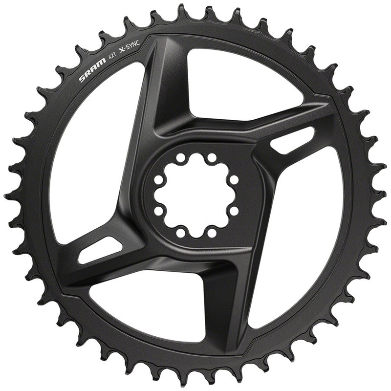 SRAM X-Sync Road Direct Mount Chainring for Rival - 40t, 12-Speed, 8-Bolt Direct Mount, Black