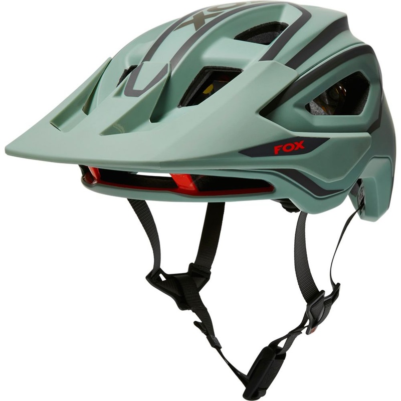 Fox Racing Speedframe Pro MTB Helmet - Divide - Eucalyptus