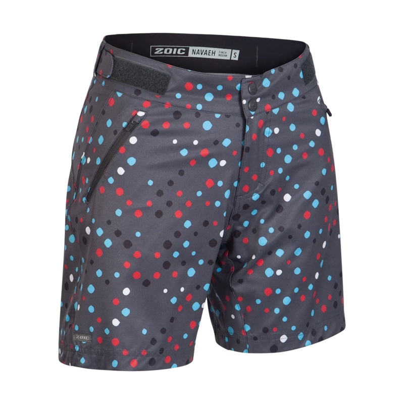 Zoic Naveah 7" MTB Short - Womens - Shadow Good Dot