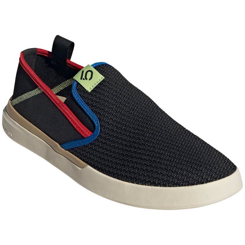 Five Ten Sleuth Slip-On Flat Shoes - Mens Core Black/Carbon/Red 10.5