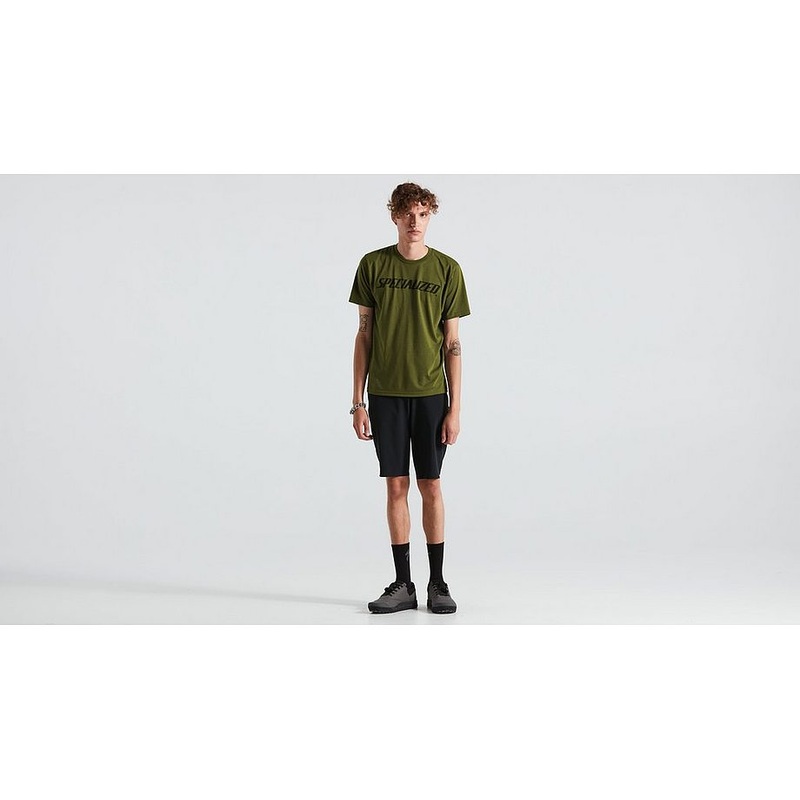 Specialized wordmark tee ss men olive green xxl