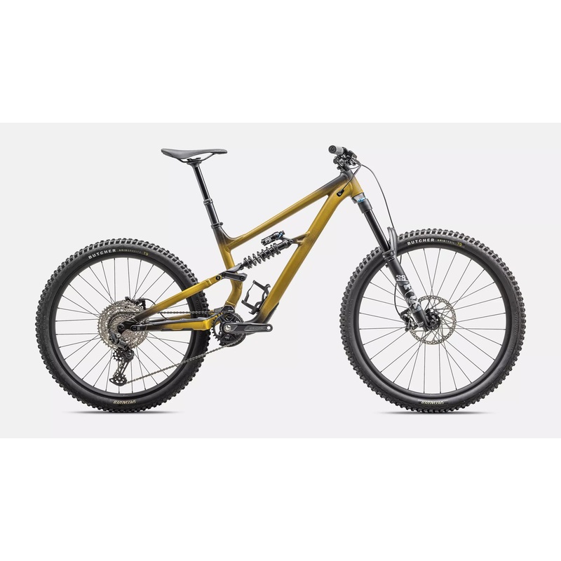 2025 Specialized status 170 2 bike satin harvest gold tint / obsidian / dune white s4