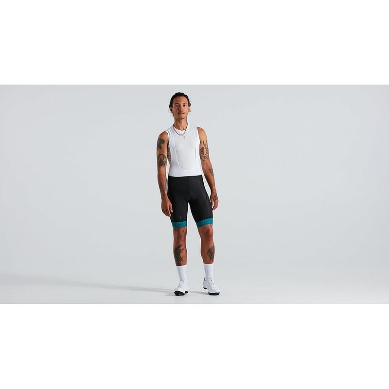 Specialized rbx logo bib short men tropical teal s