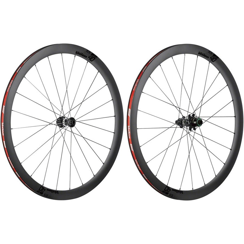 Vision SC40 Wheelset - 700 12 x 100/142 Center-Lock XDR Black