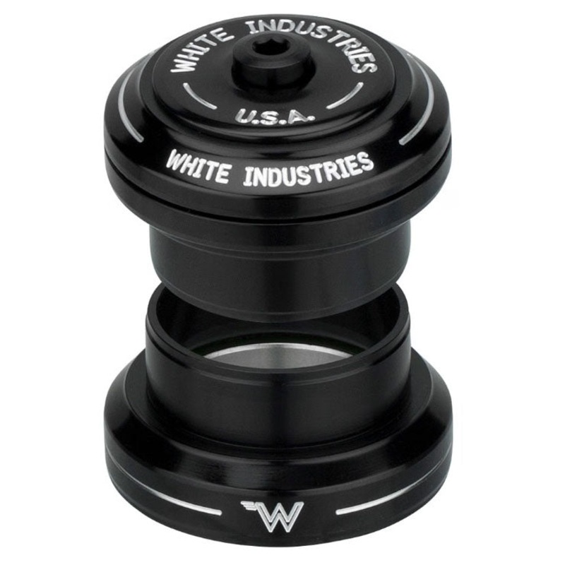 White Industries EC34EC34 Standard Sealed Threadless Headset - 1-1/8" - Black - USA Made