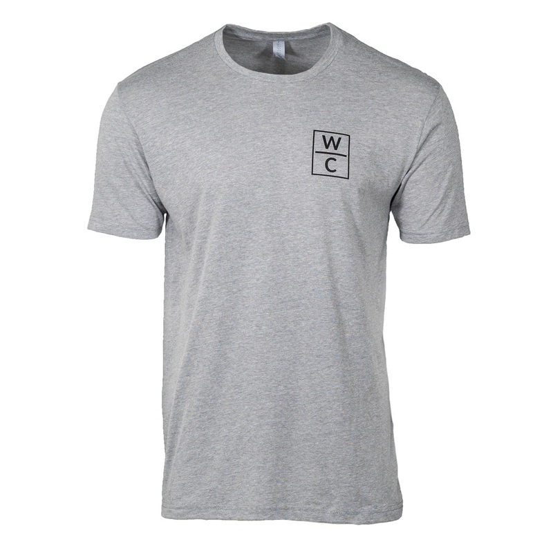 Worldwide Cyclery Afternoon Delight T-Shirt, Grey - Large