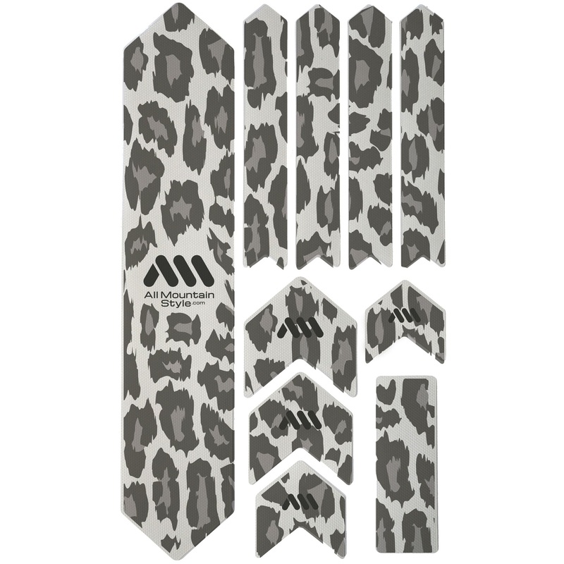 All Mountain Style Honeycomb Frame Guard XL, Clear/Cheetah