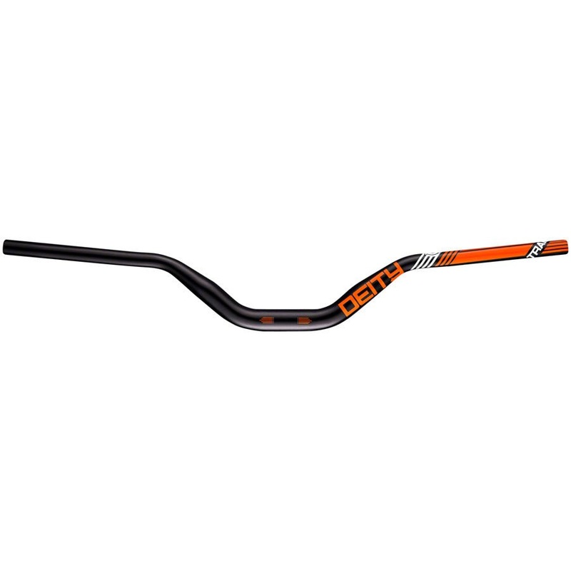 Deity Highside Handlebar - 80mm Rise - 760mm Width - 31.8mm Clamp - Orange