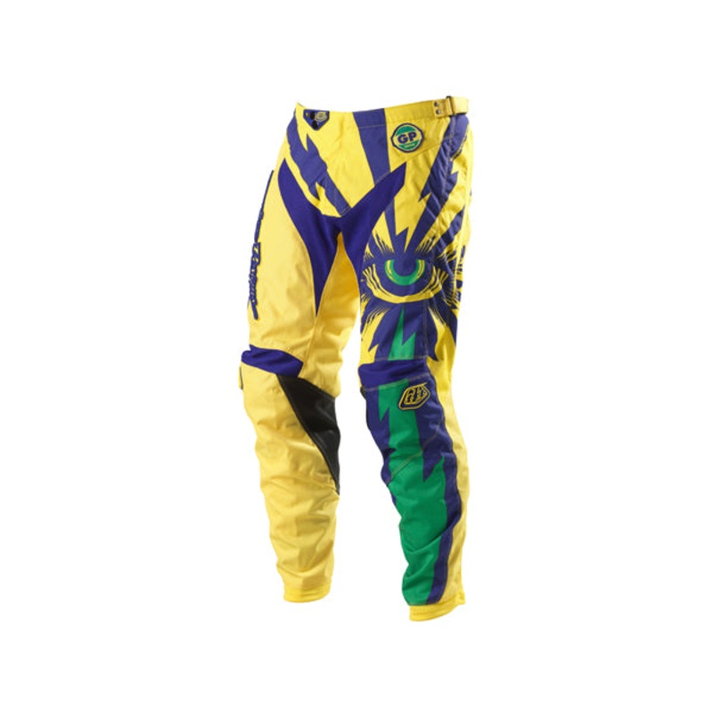 Troy Lee 2013 GP Pants-Cyclops Yellow/Purple