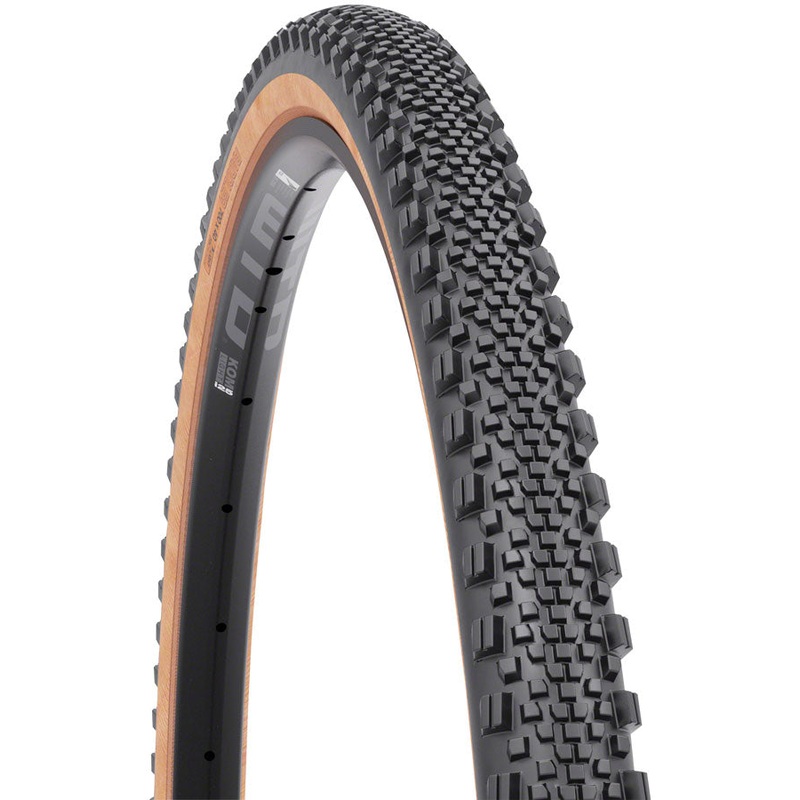 WTB Raddler Tire - 700 x 40, TCS Tubeless, Folding, Black/Tan, Light, Fast Rolling