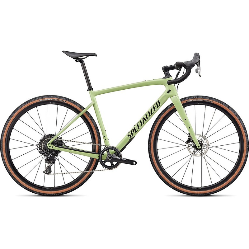 2022 Specialized diverge sport carbon bike gloss limestone/black/chrome/clean 49
