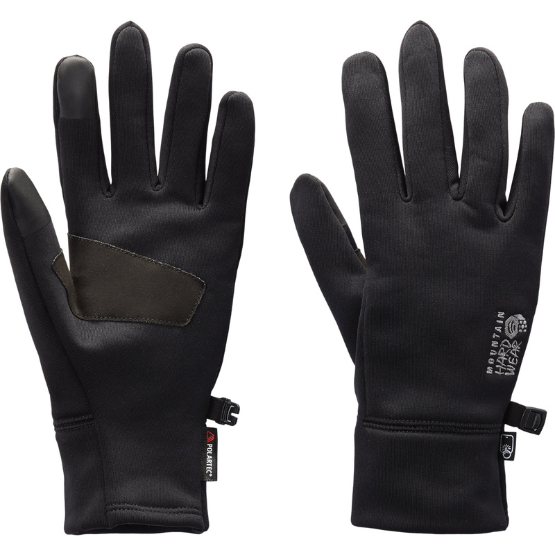 Mountain Hardwear Power Stretch Stimulus Gloves  Touchscreen-Ready, Thermal Fleece, Lightweight, Performance Cycling & Outdoor Gloves