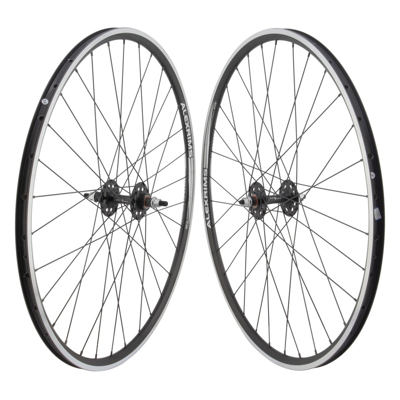 Alex AT470 Track Bike Wheelset 3x Lace Sapim Spokes Tubeless Compatible