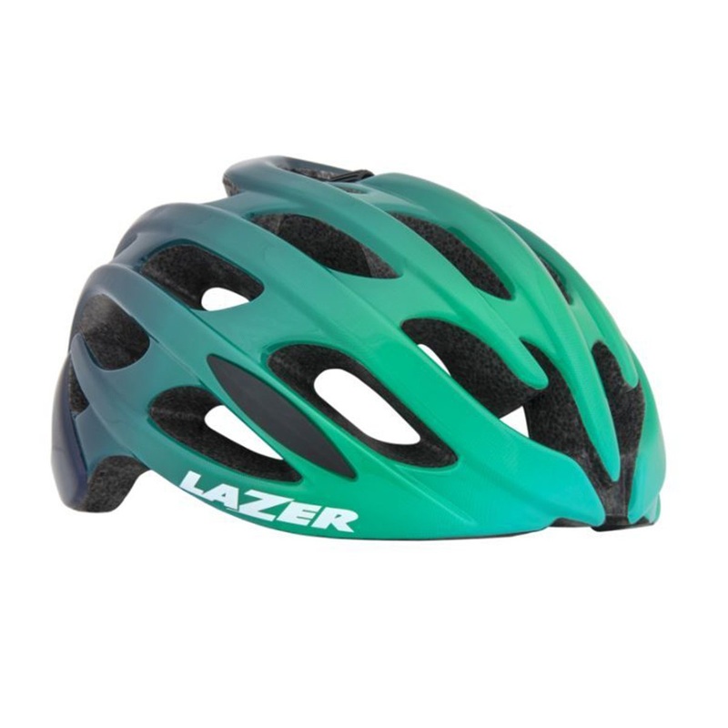 Lazer Blade Road Helmet - Green-Blue