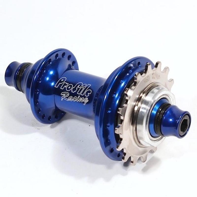 Profile Elite Cassette Rear Hub - Blue